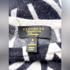 Charter club cashmere sweater size M